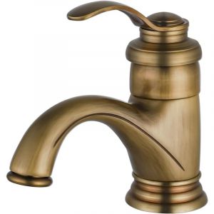 Ymyny - jamais UTILISÉ]Robinet mitigeur de lavabo robinet de salle de bain antique, robinet mitigeur de lavabo rétro, robinet de salle de bain en