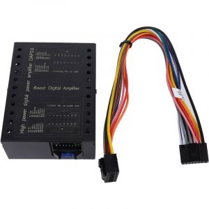 Decdeal - Amplificateur de voiture DC12V 2/4 ohm stable class ab dsp pour les syst&egrave;mes sonores mat