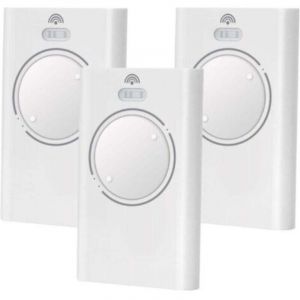 Lot de 2 Telecommande Portail 868MHz Compatible avec FAAC XT4 868 SLH LR, XT4 868 SLH, XT2 868 SLH LR, XT2 868 SLH (3pcs)