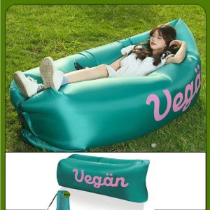 Canap&eacute; gonflable avec sac de transport, chaise de plage portable, &eacute;tanche et anti-fuite, id&eacute;al pour le camping, les voyages, la randonn&eacute;e et la