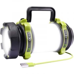 Lampe de camping le led, lanterne de camping rechargeable 2600 mAh, puissante lanterne led 6 modes, câble usb inclus, étanche pour bricolage,