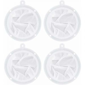 4 Pi&egrave;ces Filtre &agrave; Mailles en Nylon, Filtre Tamis 100/200 Mesh Maille de Nylon Passoire Filtre &agrave; Huile Alimentaire Jam Straining