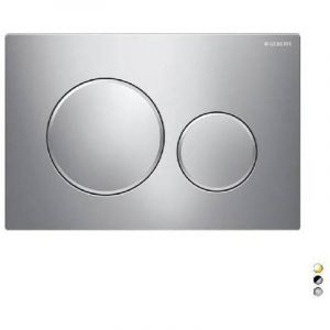 Plaque de couverture 2 touches sigma 20 geberit