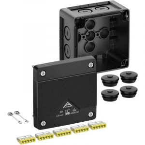 40202001 Bo&icirc;te de d&eacute;rivation (l x l x h) 92 x 92 x 60 mm noir IP66, IP67, IP69 1 pc(s) V855653 - Spelsberg