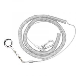 6M Oiseau Perroquet Volant Corde R&eacute;glable Anti-Morsure Vol Formation Corde Laisse Oiseau Harnais Corde Pet Traction Ext&eacute;rieure pour Cacato&egrave;s Perruche