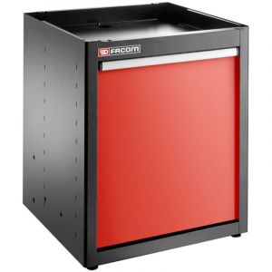 Facom - Meuble bas avec tiroir d&eacute;chets JLS3 rouge