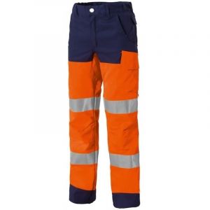 Molinel - Pantalon haute visibilit&eacute; luklight orange/marine - 36