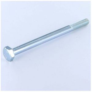 Corps de boulon filetage partiel T&ecirc;te hexagonale TH M16X120 Classe 10.9 Acier zingu&eacute;-10 pi&egrave;ces