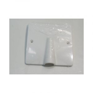 SIB - Sortie de cable 20/32A blanche 100X100mm à encastrer dans boite d'encastrement ø 86mm (non fournie) fixation vis adr P11032
