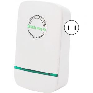 Bo&icirc;tier d'&Eacute;conomie d'&Eacute;nergie &Eacute;lectrique - Stabilisateur de Tension 90‑250V avec Prise US, &Eacute;quilibreur de Courant et Am&eacute;liorateur de Facteur de