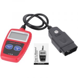 Jeffergarden Scanner de diagnostic de moteur de voiture, détecteur de défauts OBD2, écran LCD rétroéclairé, outil automobile MS309