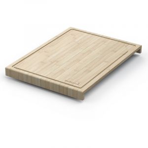 Barbecook - Planche &agrave; d&eacute;couper en bambou avec rainure pour brasero Nestor
