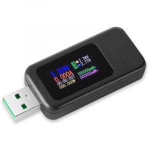 Testeur USB 3.0, wattm&egrave;tre 4-30V 0-6,5A, testeur de tension et de courant USB, voltm&egrave;tre num&eacute;rique, amp&egrave;rem&egrave;tre, testeur de capacit&eacute; de batterie