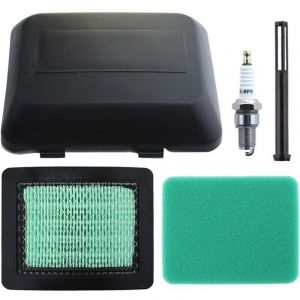 Filtre &agrave; Air avec Couvercle pour Honda GCV160-OHC GCV135 GCV160 GCV190 Tondeuse GX100 Moteur et Plus, Filtre a Air + Pr&eacute; Filtre + Couvercle + Filtre