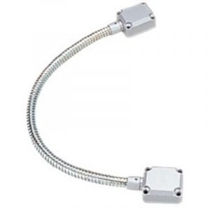 Passe cable en applique renforcé embouts carrés en inox - SEWOSY - DLRI10EC