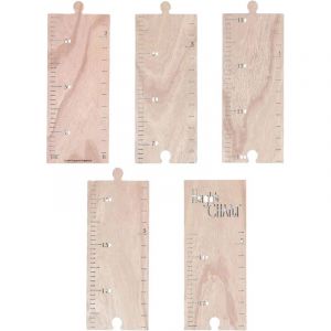 Toise De Croissance Bois Toise &agrave; Monter Soi-m&ecirc;me Pour Chambre Gar&ccedil;on Fille