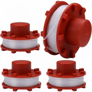 Choyclit - Bobine Fil pour Einhell ge ct 36/30 Li e solo agillo 36/255 bl agillo 18/200 3405096 Pièces de Rechange Coupe Bordure (4 pièces)