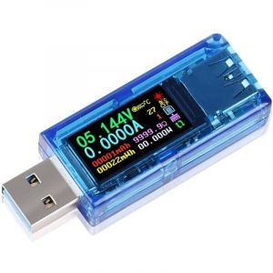 Multimètre de testeur USB 3.0 3.7-30V 0-4A Testeur de courant et de tension numérique USB Compteur Voltmètre Ampèremètre Capacité Alimentation