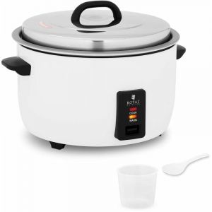 Helloshop26 - Autocuiseur à de riz cuiseur vapeur cuit riz cuit riz électrique électrique 19 litres 2 650 watts 19 litres boîtier inox cuve aluminium