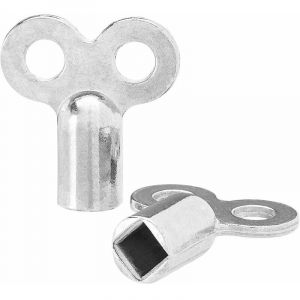 Cl&eacute; de purge universelle pour radiateur: Kit de 2 cl&eacute;s de purge pour chauffage facile d'utilisation, id&eacute;ale pour tous les radiateurs - Clef &agrave; douille