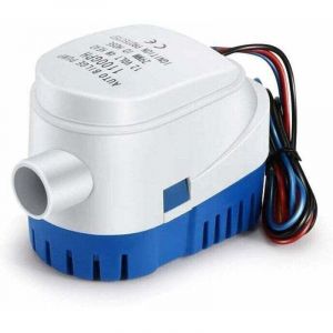 Pompes de Cale, XU, Pompe de Cale Automatique 12V 1100GPH Pompe &agrave; Eau Liquide Silencieuse Automatique pour Pompe de Cale Marine Pompe &agrave; Eau pour