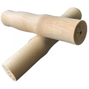 Manche en bois bois de h&ecirc;tre L180xl30xH30 mm pour brouette Praktika