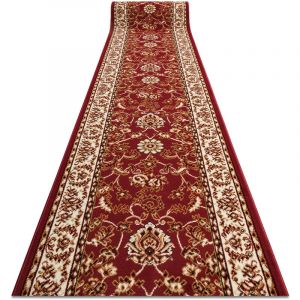 TAPIS DE COULOIR BCF MORAD Klasyk classique bordeaux 120 cm red 120x110 cm