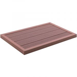 Vidaxl - l&eacute;ment de plancher pour douche solaire Marron 101x63x5,5cm wpc