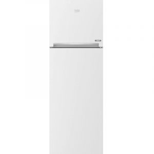 R&eacute;frig&eacute;rateur combin&eacute; 60cm 313l froid ventil&eacute; - Beko - RDNE350K40WN