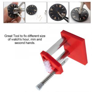 Outil de R&eacute;paration de Montre Extracteur de Montre Professionnel Presse &agrave; Aiguille de Montre Kits de R&eacute;paration de Montre pour R&eacute;parer et Assembler
