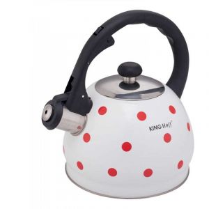 Bouilloire émaillée à pois KINGHOFF 2,0 L KH-1736
