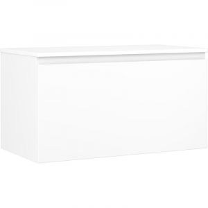 Mexen Orio armoire de salle de bain sous-lavabo 90 cm avec plateau, 1 tiroir, blanc mat - 91A10-09047-1-BFC01