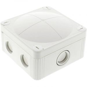 10105595 Bo&icirc;te de d&eacute;rivation (l x l x h) 95 x 95 x 60 mm gris clair (ral 7035) IP66/IP67 1 pc(s) - Wiska