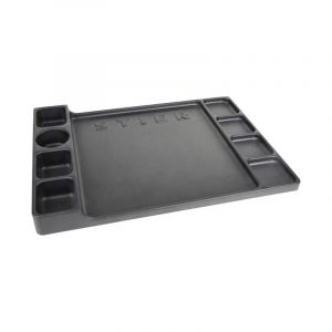Couvercle en plastique pour servante d'atelier vide, plastique abs, noir, support servante d'atelier, plateau - Stier