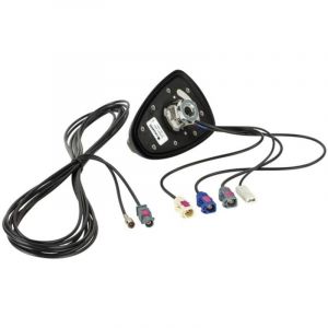 Antenne de toit Shark ii quad am fm HC97 gsm fme f gps smb f wifi sma m