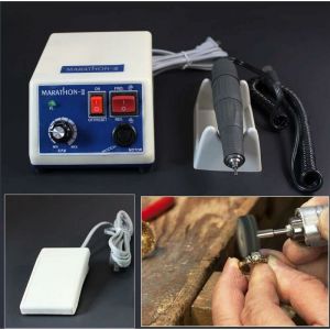 Senderpick - Micro-moteur de laboratoire N3 Micro-moteur électrique 0-35.000 rpm, Micro-moteur de polissage et de meulage Equipement de laboratoire