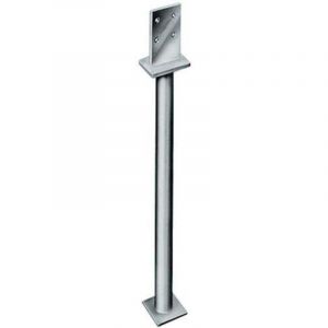 Pied de poteau PILG 90x60x110mm acier galvanis&eacute; - A sceller