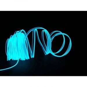 USB Fil pour Int&eacute;rieur De Voiture V&eacute;lo Festival D&eacute;coration LED Rougeoyant &eacute;lectroluminescent Fil Lumi&egrave;re Feux Froid avec Drive Lampe Lampe Glow