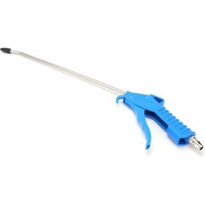 Pistolet à Air Industriel Puissant avec Buse Longue à Débit D'air en Acier Inoxydable Extensible, Accessoires de Compresseur D'air Pneumatique,