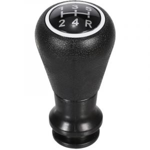 Remplacement De La Tete De Pommeau De Levier De Vitesse 5 Vitesses Pour Peugeot 406,207, Noir