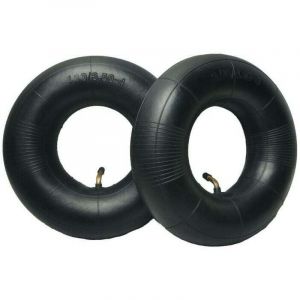2 pi&egrave;ces pneus tubulaires s&eacute;rie 4.10/3.50-4 pouces pour diable, chariot, charrette &agrave; bras, chariot de jardin, tondeuse &agrave; gazon, tube de remplacement
