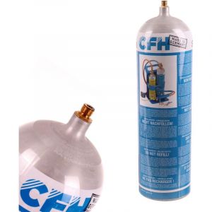 Cartouche D'Oxyg&egrave;ne Gazeux Technique Pour La D&eacute;coupe Et Le Soudage Des M&eacute;taux, Cylindre 2,15 L