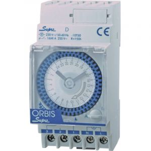 Orbis Zeitschalttechnik - supra d 230 v Programmateur horaire pour rail analogique 230 v/ac