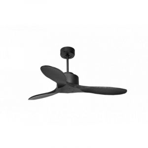 Modulo de KlassFan - Super destratificateur et ventilateur DC 106 cm Gris basalte pales bois noir sans Lumière 15 à 20 m²