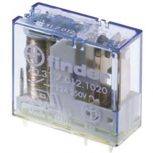 40.31.7.024.1020 Relais pour circuits imprim&eacute;s 24 v/dc 12 a 1 inverseur (rt) 1 pc(s) S72496 - Finder