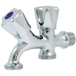 Robinet Lave-linge Lave-Vaisselle 1/2-3/4 61004 Pluvia