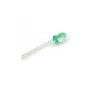 Lampe led standard 5 mm vert transparent