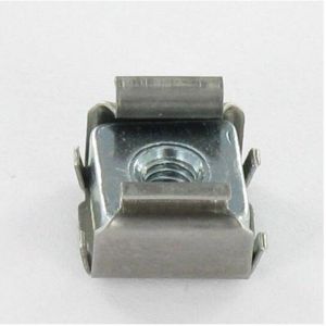 Vis Express - Ecrou acier zingu&eacute; cage inox C4808A M8 Epaisseur tole 1.0 &agrave; 1.7-200 pi&egrave;ces