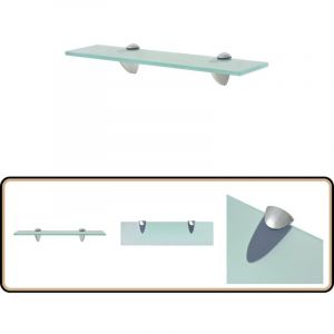 Vidaxl - tagère murale en verre 40 x 10 cm 8 mm - Etagere Murale - Étagère Design - Étagère Verre - Étagère Transparente - Étagère Salle De Bain