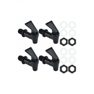 Ccykxa - Robinet d'eau en Plastique,4 pièces Robinet d'eau de Rechange Plastique Robinet Robinet De Tonneau pour fût de bière,Verre,café,jus,Fontaine